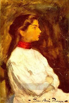 portrait of senora berm sezne kepmesa Painting - Portrait of Lola2 1899 Pablo Picasso
